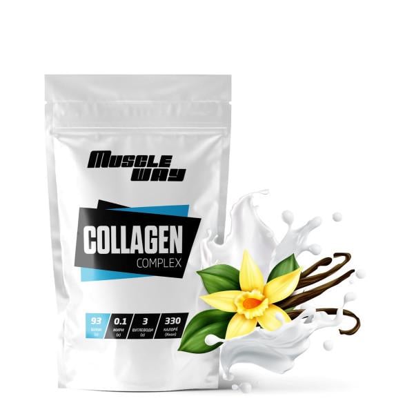 Коллаген гидролизованный MuscleWay Ваниль в порошке на 30 порций 300 г (21-125-kg-mw-rs300.5)