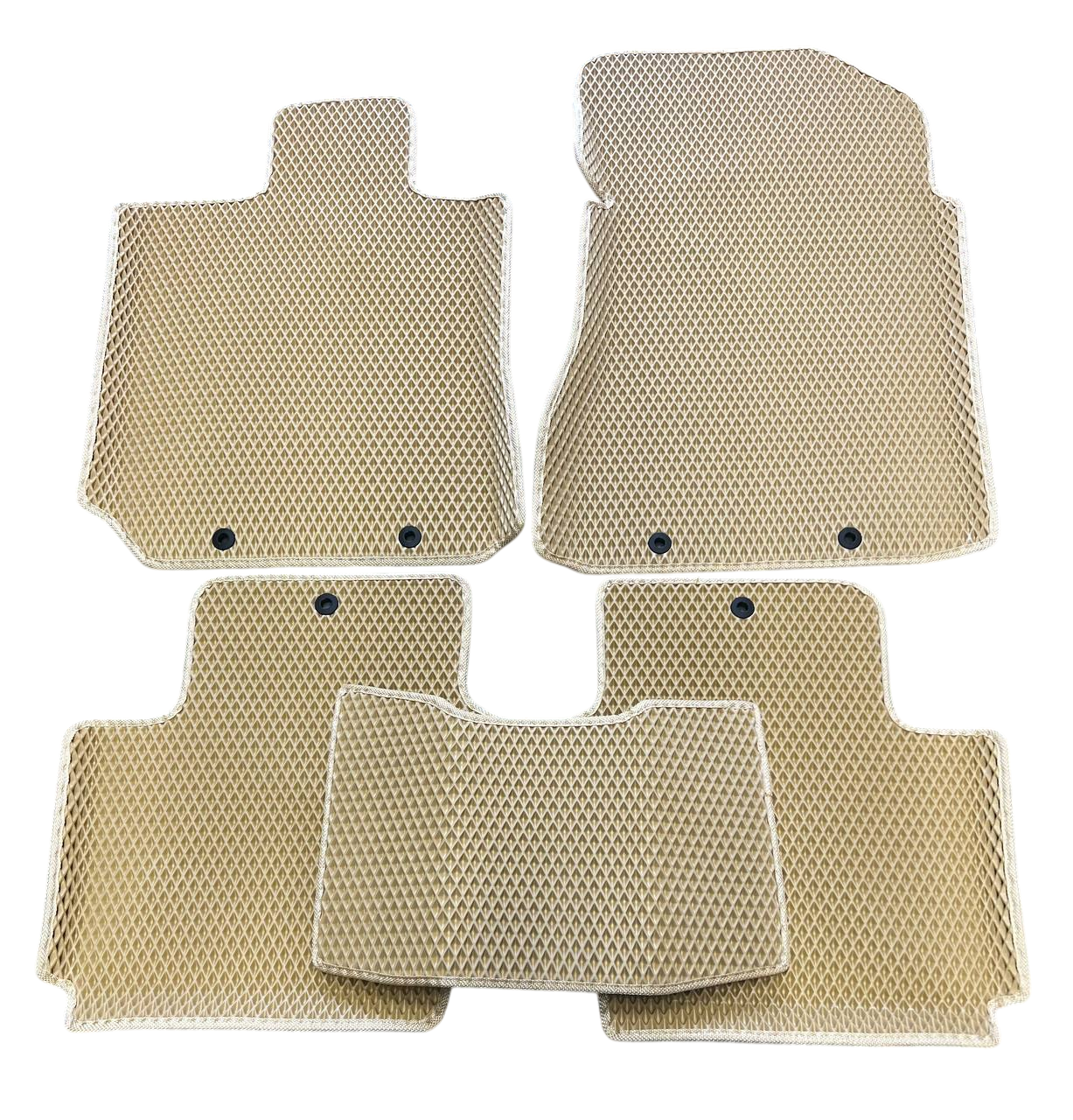 Коврики EVA с бортиками в салон для Acura RL 2004-12 гг. Бежевый (2604216178)