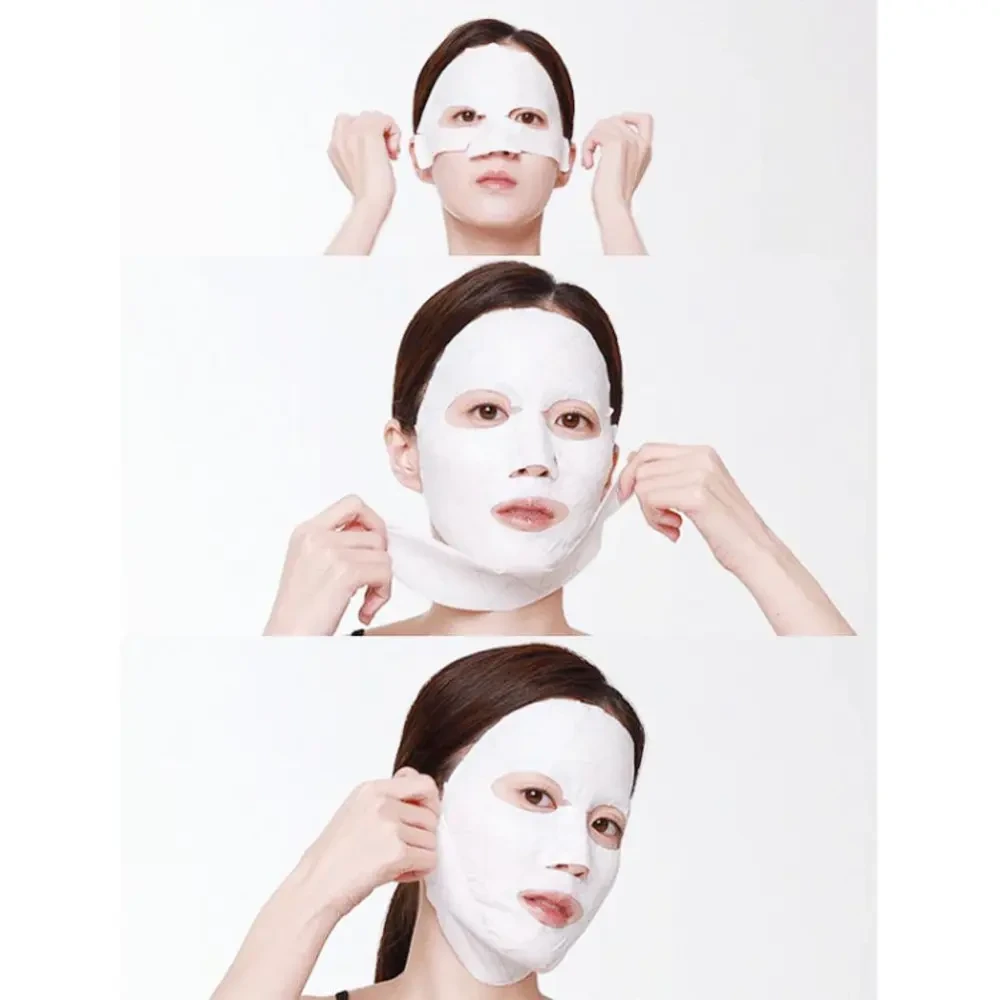 Маска для обличчя та шиї Perfect Healing V Tighter Rejuran відновлююча ліфтинг тканинна 4 шт. по 20 г (2760328075) - фото 4