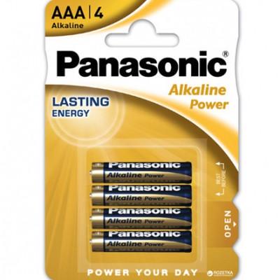 Батарейки Panasonic LR03/AAA Alkaline Power Lasting Energy 4 шт. (1440962107)
