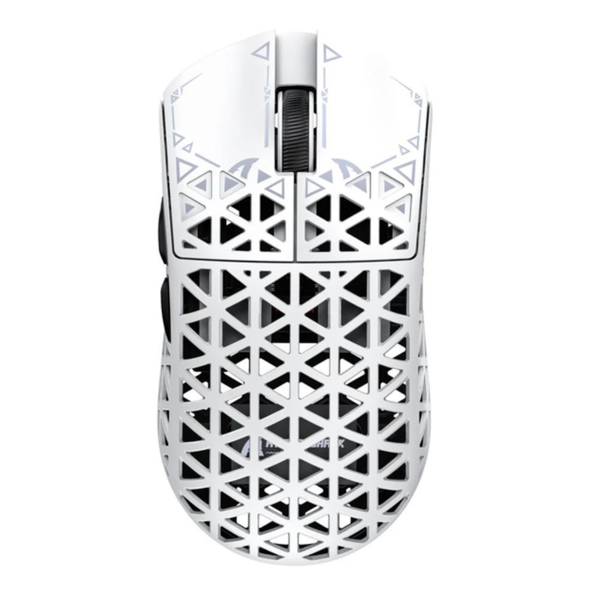 Мышка беспроводная attack shark R5 Ultra 2,4G Bluetooth PAW3950MAX 42000 DPI 8K карбоновая White (29614098)