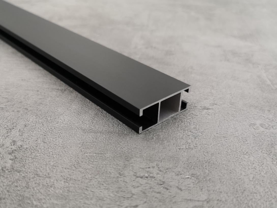 Профіль MARCIN DECOR Скарлайн 3 м Чорний матовий - фото 1