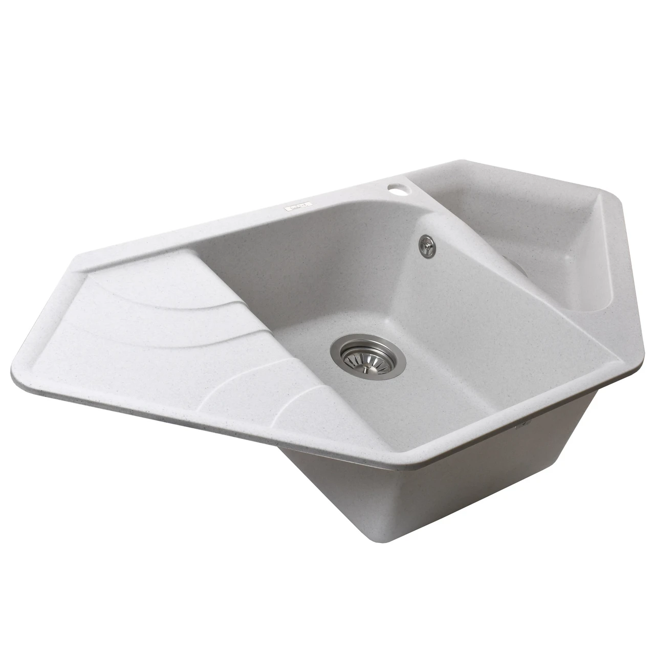 Мийка гранітна Globus Lux GARDA 1000х500 мм Перлинний (04000062) - фото 3