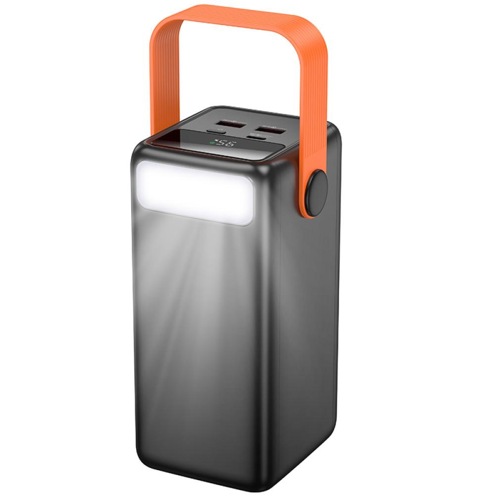 Повербанк Borofone BJ66B 60000 mAh 22,5W с быстрой зарядкой и фонариком Черный (PB2401268) Повербанк Borofone BJ66B 60000 mAh 22,5W с быстрой зарядкой и фонариком Черный (PB2401268)