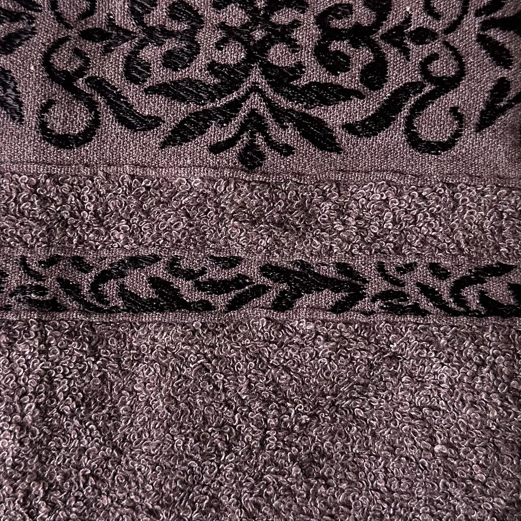 Рушник махровий Malloory Home 45x95 см Коричневий (68-16-180-6) - фото 3 Рушник махровий Malloory Home 45x95 см Коричневий (68-16-180-6) - фото 3