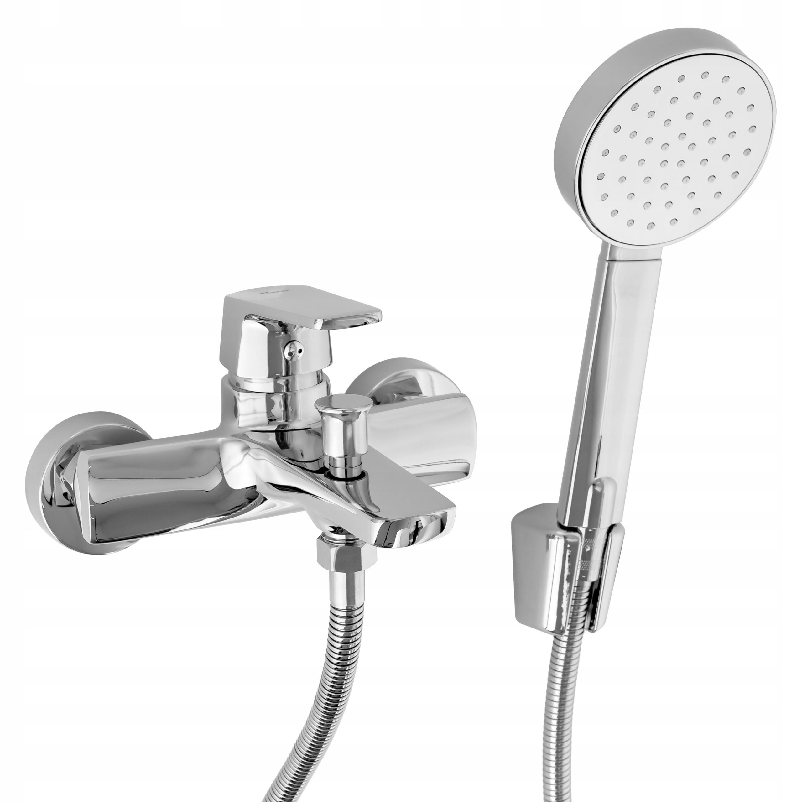 Смеситель для ванны CUBO REA RUSEL B2032 reac-00000000591 однорычажный Хром (165329)