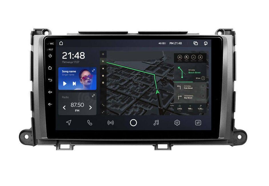 Штатная магнитола AMS T910 6+128 Gb Toyota Sienna 3 XL30 2010 - 2014 (A) 9" Штатная магнитола AMS T910 6+128 Gb Toyota Sienna 3 XL30 2010 - 2014 (A) 9"