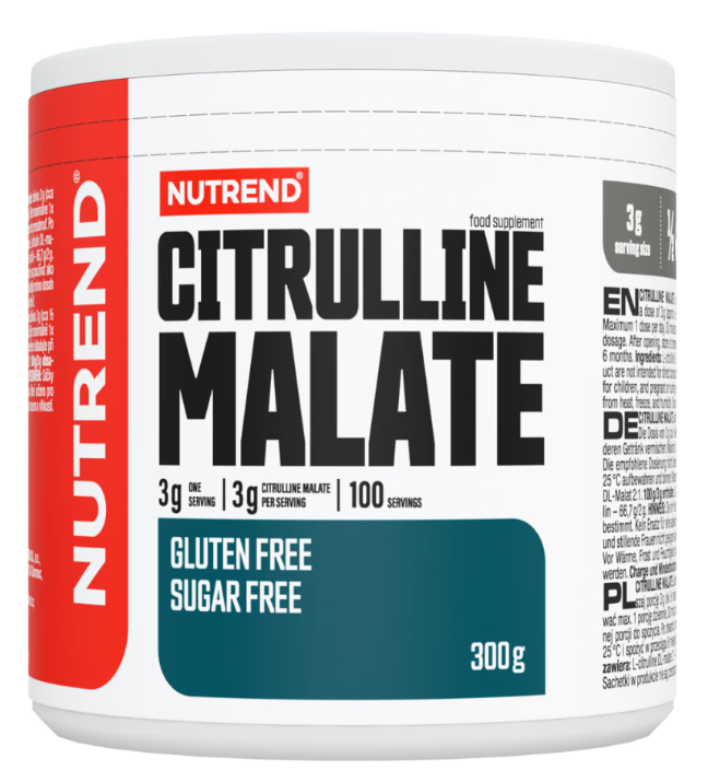 Аминокислота Цитруллин Малат Nutrend Citrulline Malate 300 г