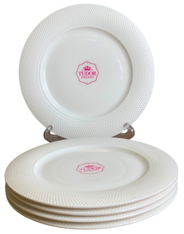 Тарілка порцелянова обідня TUDOR Сітка 28 см (TU2081-5) - фото 2