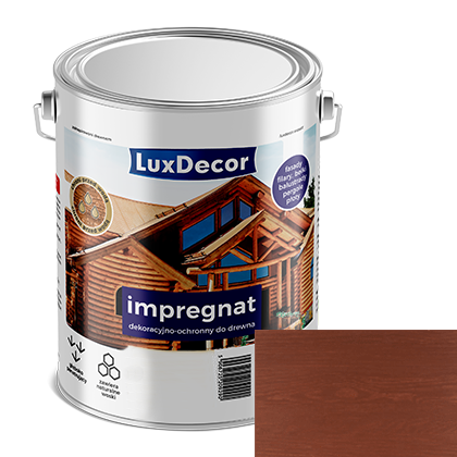 Импрегнат LuxDecor декоративно-защитный 9 л Махонь мат - фото 1