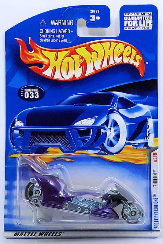 Игрушечный мотоцикл Hot Wheels Fright Bike 2001 First Editions №033 (28763) Игрушечный мотоцикл Hot Wheels Fright Bike 2001 First Editions №033 (28763)