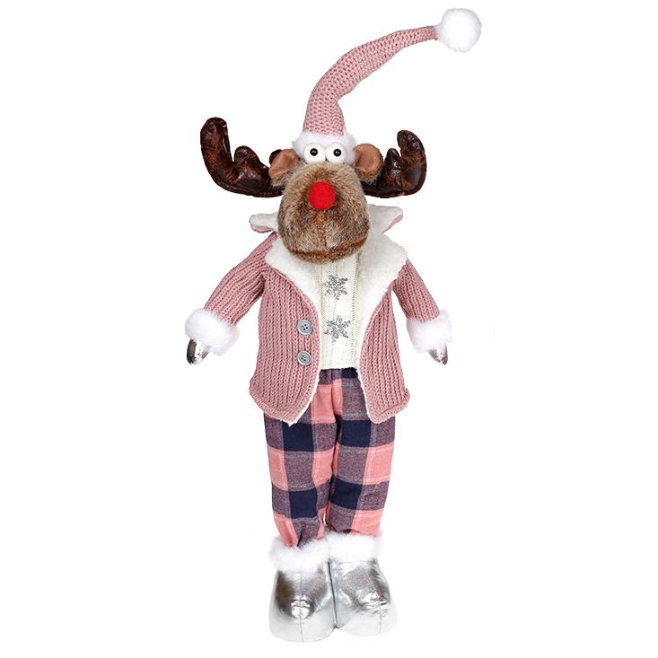 Мягкая игрушка новогодняя BonaDi Олень 78 см (778-311)