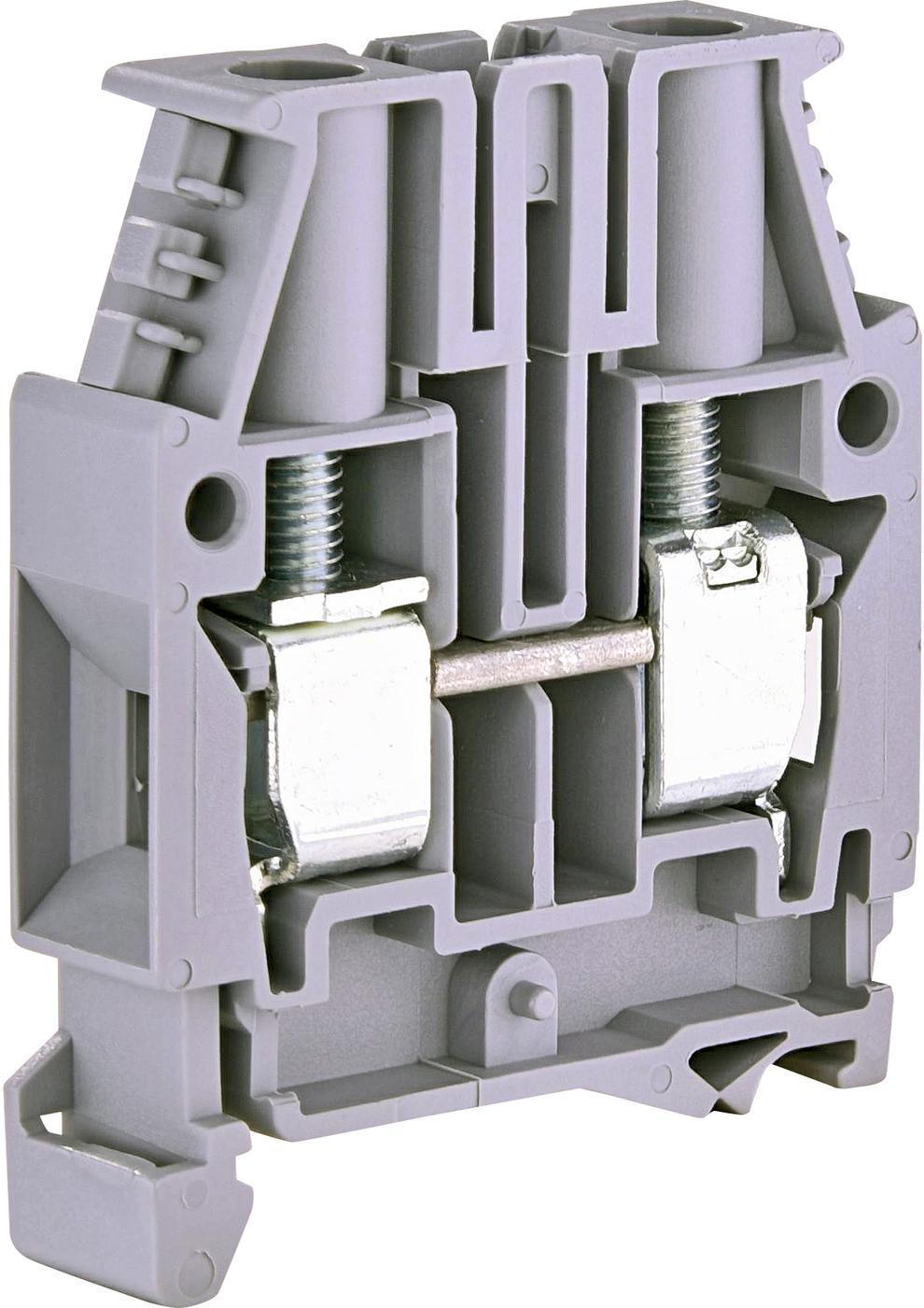 Клема гвинтова ETI ESC-CBC.10 10 мм2 Сірий (3903003)