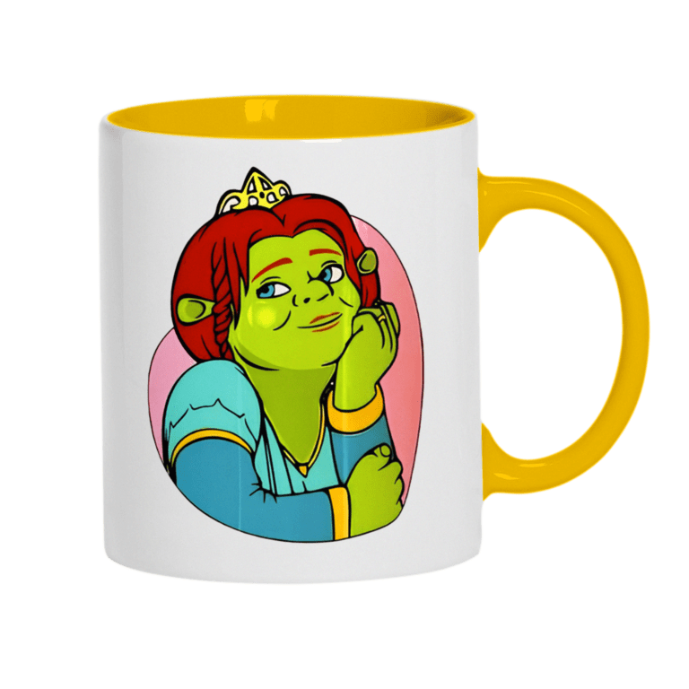 Чашка "Фіона" 310 мл Жовтий - фото 1 Чашка "Фіона" 310 мл Жовтий - фото 1