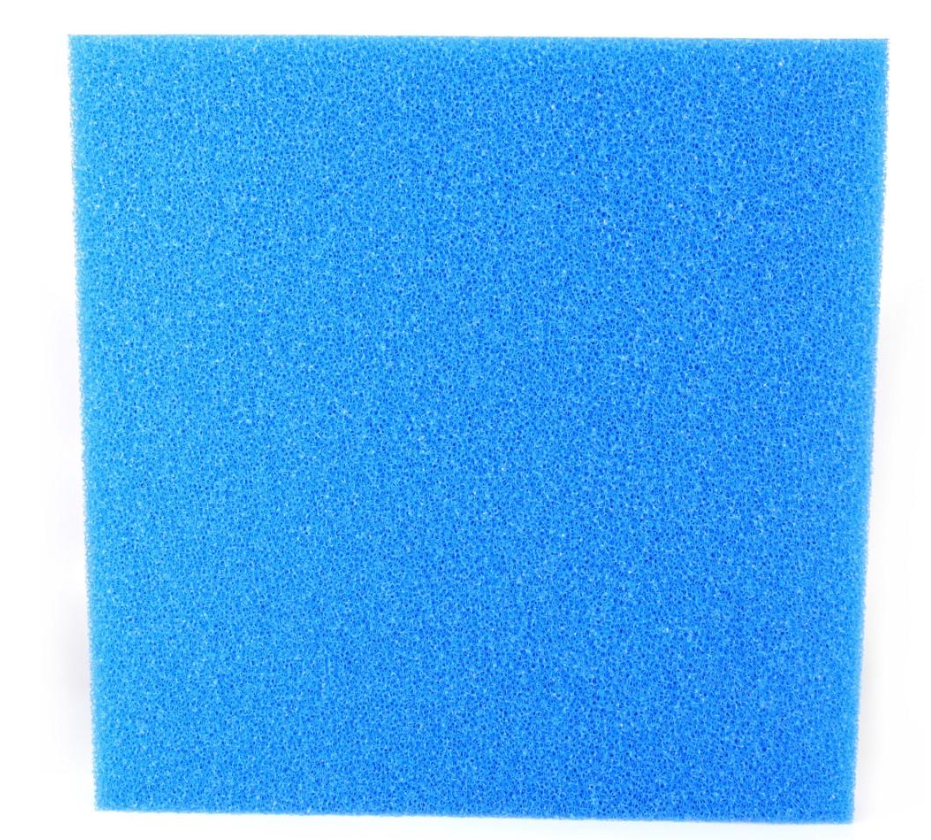 Губка фильтрующая Hobby Filter sponge грубой очистки ppi 10 ​50х50х5 см Blue (HB20480)