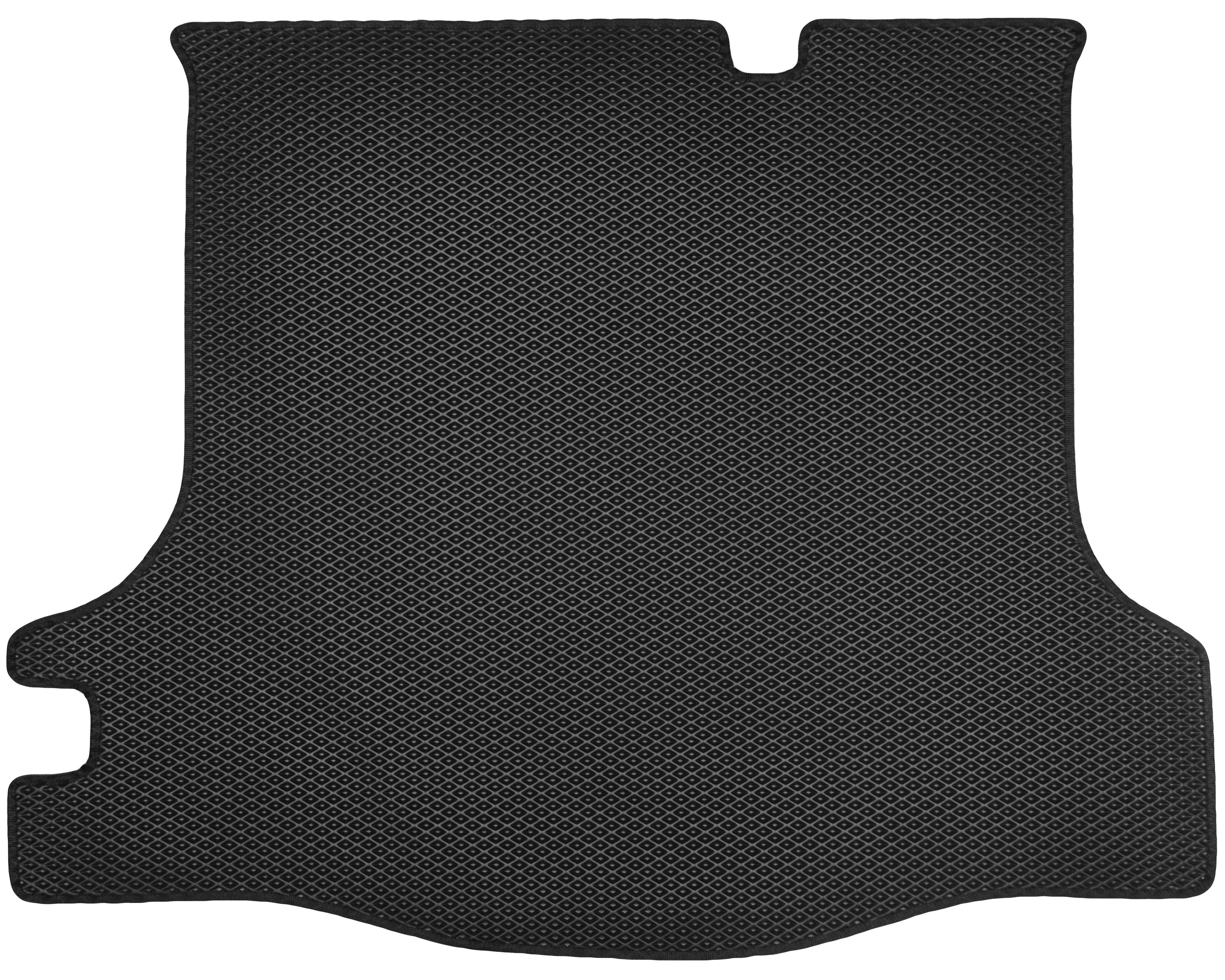 Коврик в багажник Kinetic для Renault Logan '13 седан EVA полимерный Черный