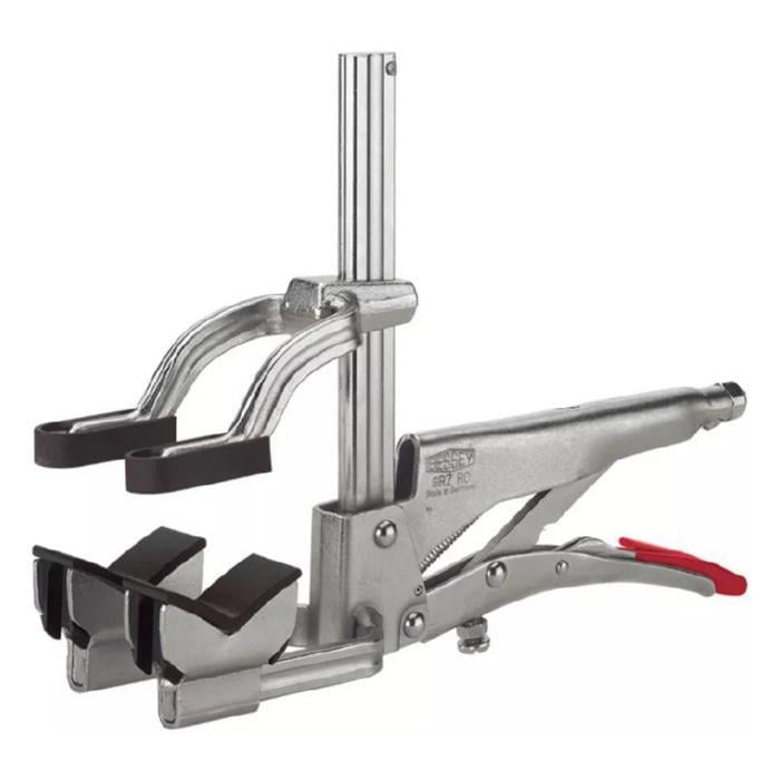 Струбцина з захватом BESSEY GRZRO 0-110х65 мм для затиску труб захисні ковпачки GRZRO (15433)