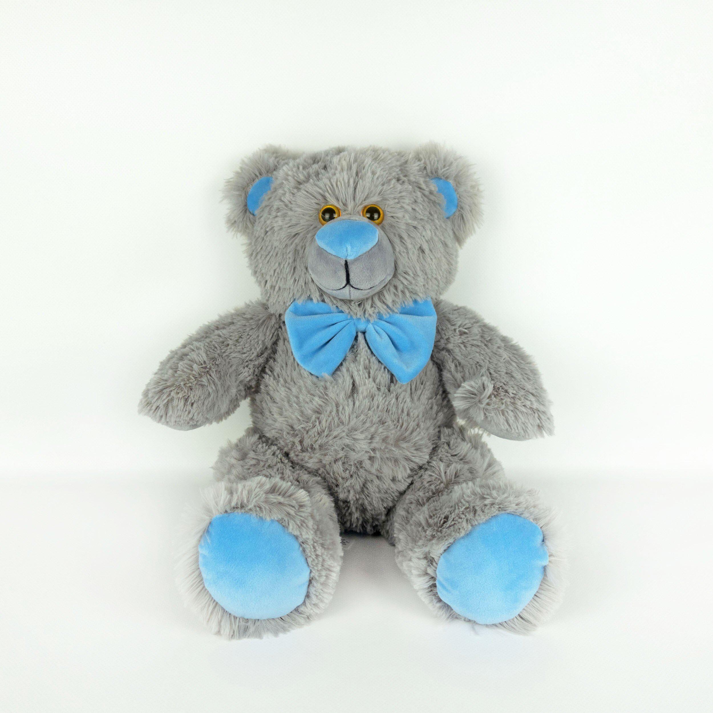 Іграшка м'яка Zolushka Ведмедик Боня 29 см Сірий