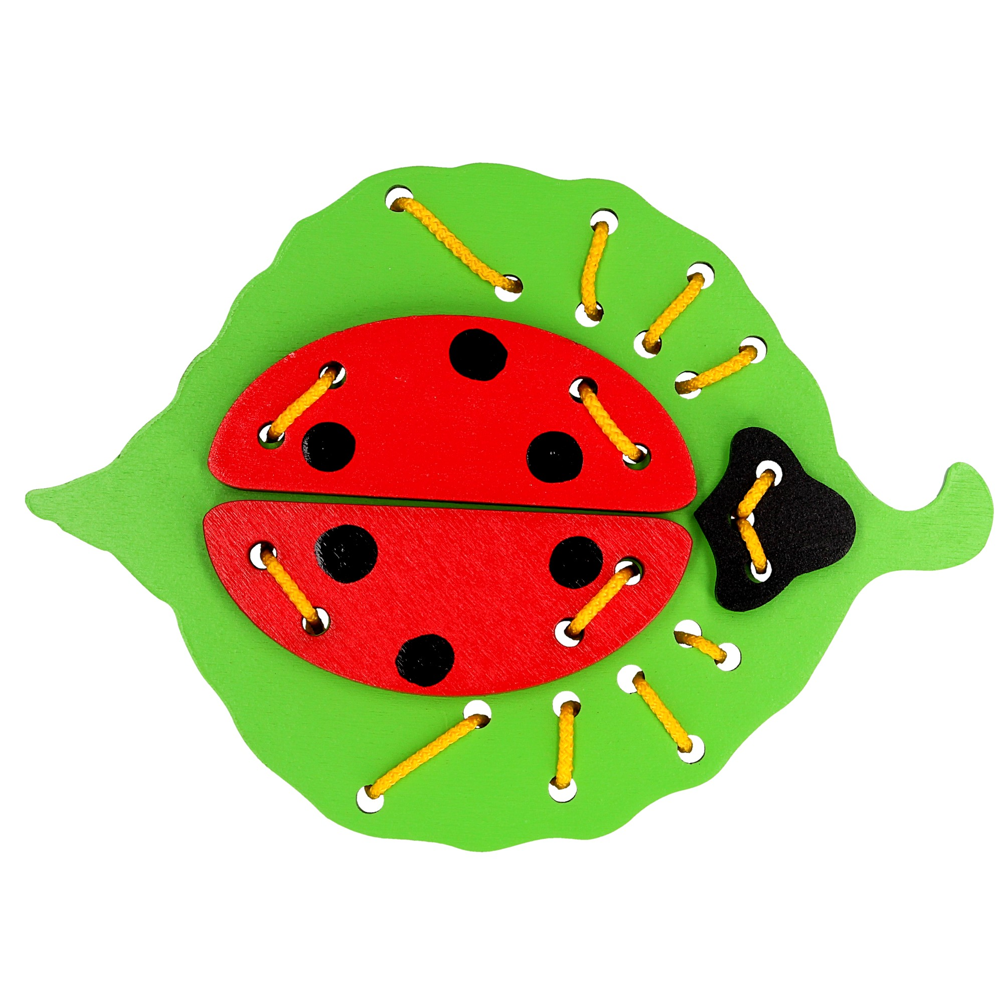 Игрушка-шнуровка Божья коровка (29)