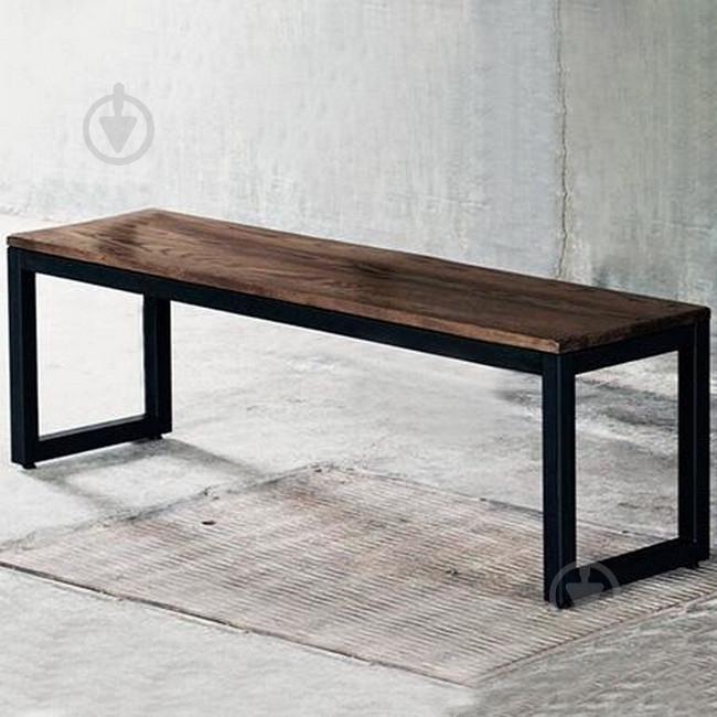 Скамья GoodsMetall в стиле ЛОФТ 1400х450х400 ЛС12 Скамья GoodsMetall в стиле ЛОФТ 1400х450х400 ЛС12