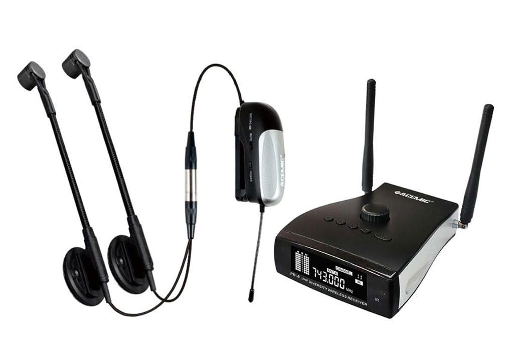 Радиосистема для аккордеона и баяна ACEMIC PR-8/AT-20 двойной беспроводной микрофон (0142)