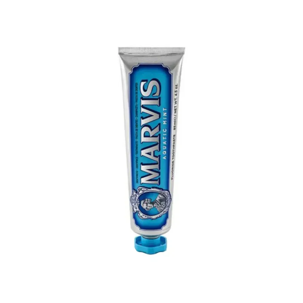 Зубна паста Marvis Aquatic Mint з морською м’ятною свіжістю/фтором і ксилітом 85 мл