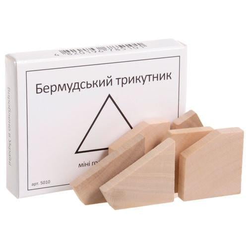 Головоломка деревянная Заморочка Бермудский треугольник (ID-180-D-543)