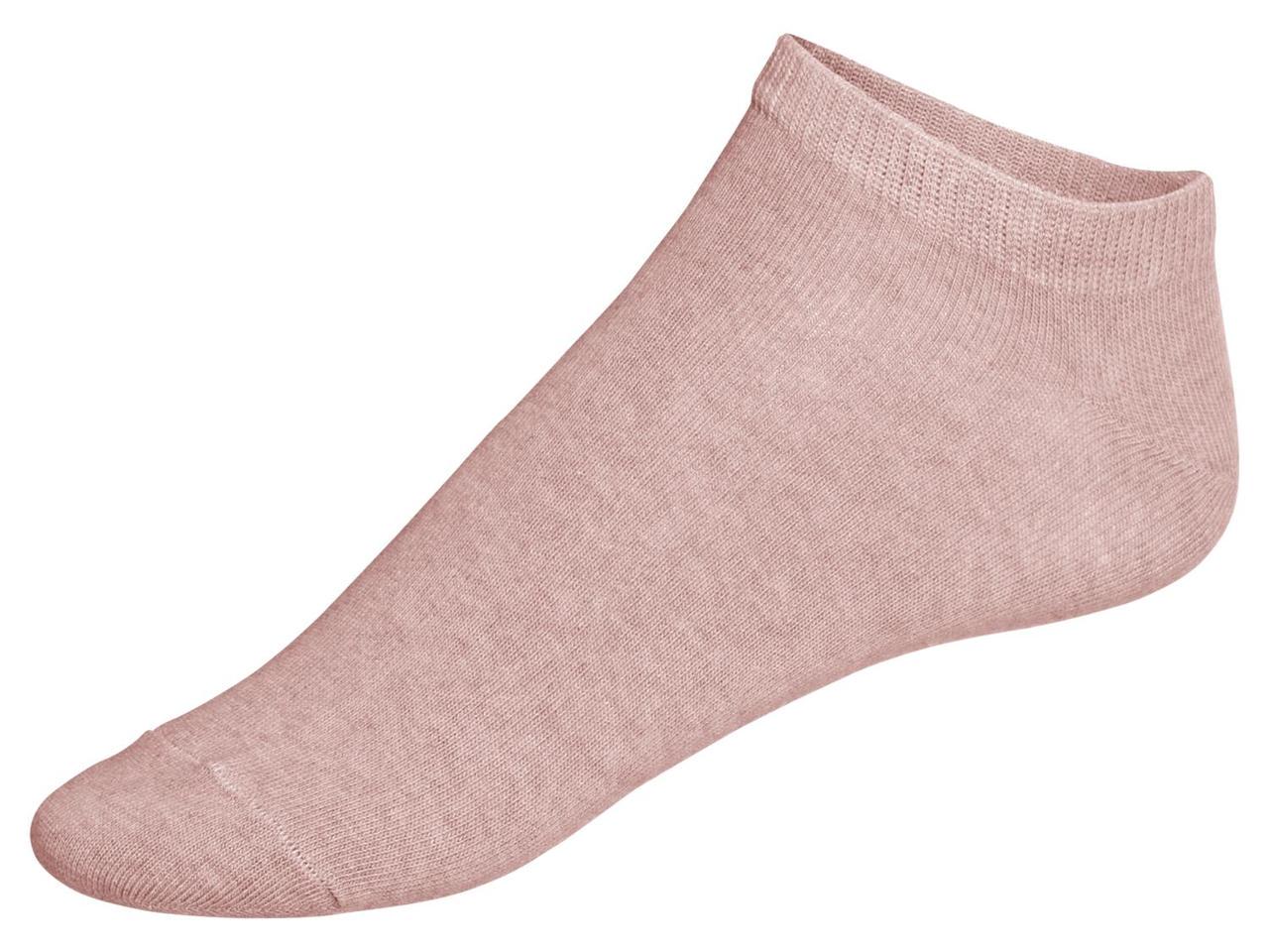 Носки короткие для женщины Esmara LYCRA 473749 р. 35-38 Розовый (2997130374)