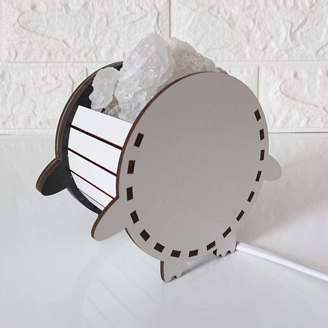 Світильник-нічник Пінгвін з регульованою яскравістю з солі 1 кг (К03007-3) - фото 4 Світильник-нічник Пінгвін з регульованою яскравістю з солі 1 кг (К03007-3) - фото 4