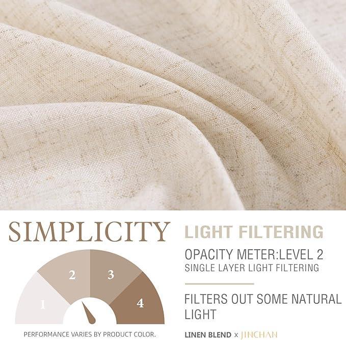 Занавески кухонные короткие 2 шт. - фото 3