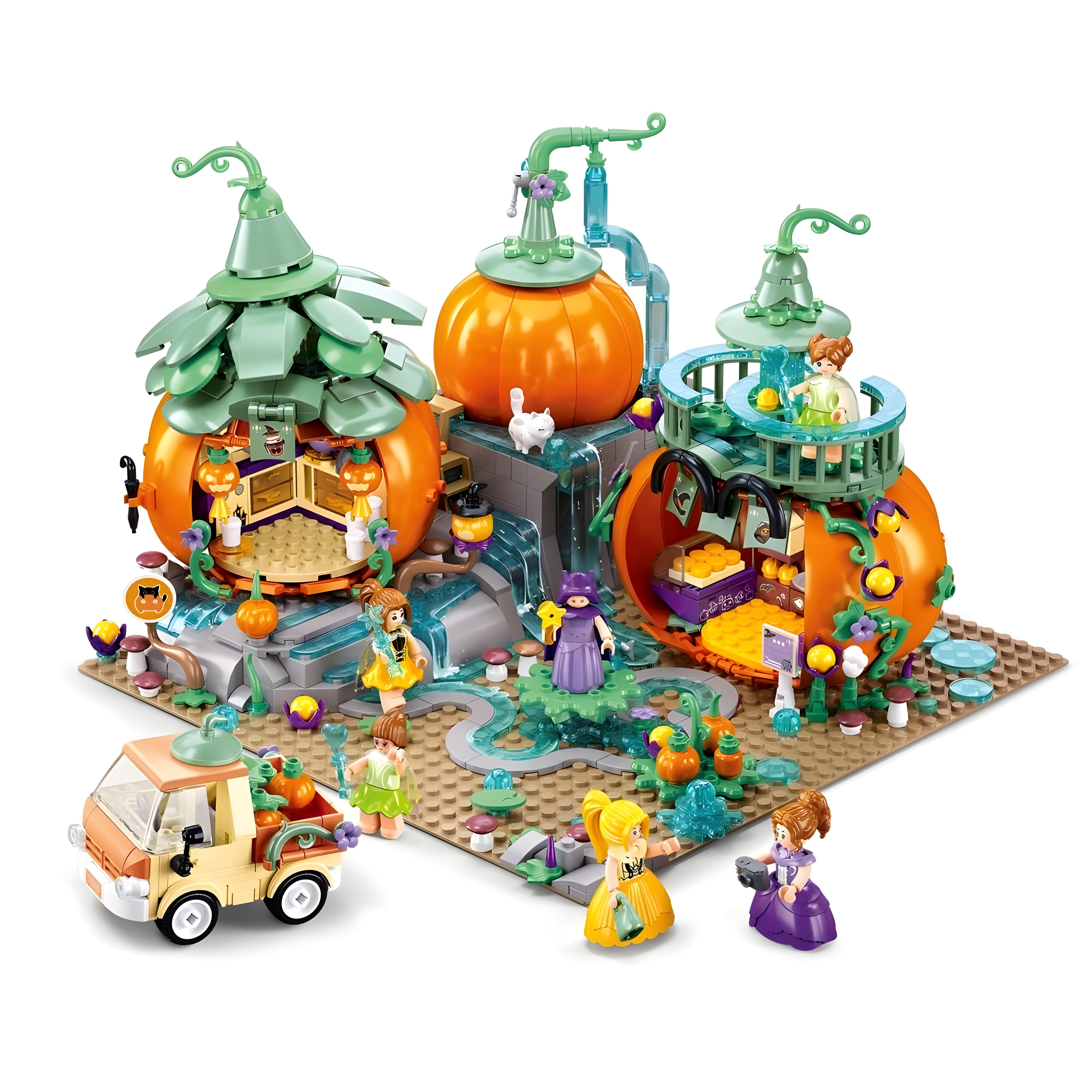 Конструктор Sluban Дом-тыква 952 деталей (M38-B1177) - фото 1 Конструктор Sluban Дом-тыква 952 деталей (M38-B1177) - фото 1