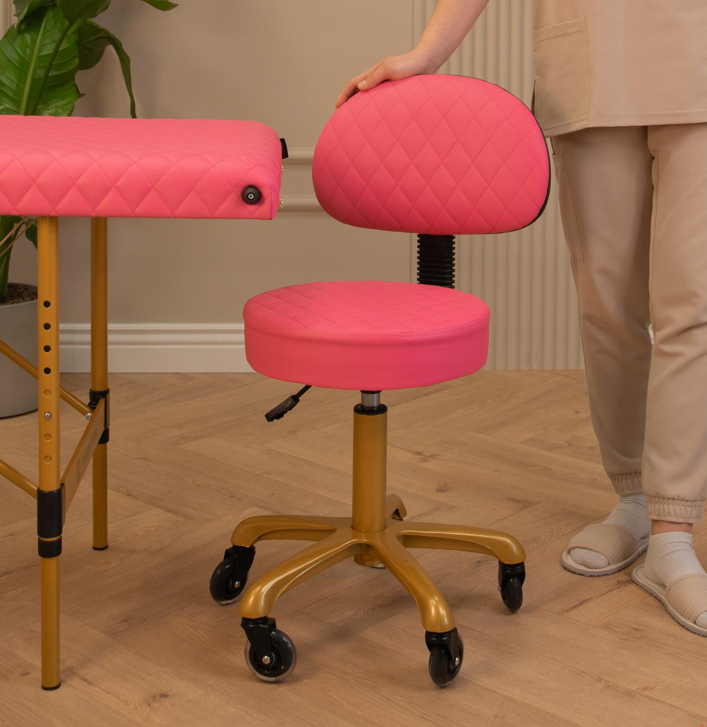 Табурет косметический I-coucou PSTcz-gp Розовый - фото 9 Табурет косметический I-coucou PSTcz-gp Розовый - фото 9