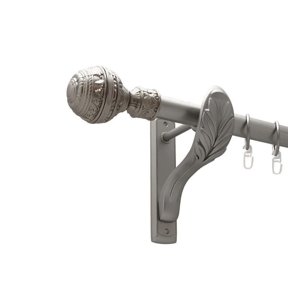 Карниз трубчастий одинарний Orvit Арабеска 25 мм 160 см Сатин (000-6233) Карниз трубчастий одинарний Orvit Арабеска 25 мм 160 см Сатин (000-6233)