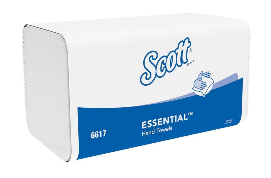 Бумажные полотенца Kimberly-Clark Scott Essential однослойные Белый (6617)