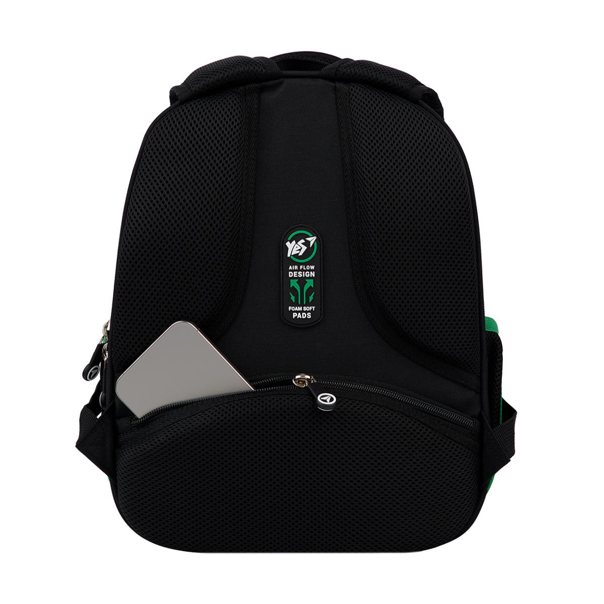 Школьный рюкзак каркасный YES Minecraft World H-100 (559860) - фото 19 Школьный рюкзак каркасный YES Minecraft World H-100 (559860) - фото 19