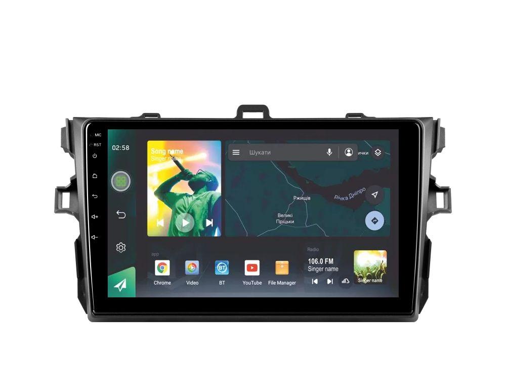 Автомагнітола штатна Sigma X9464 4/64 GB для Toyota Corolla 10 E140/150 2006-2013 B 9" (AR-72085)