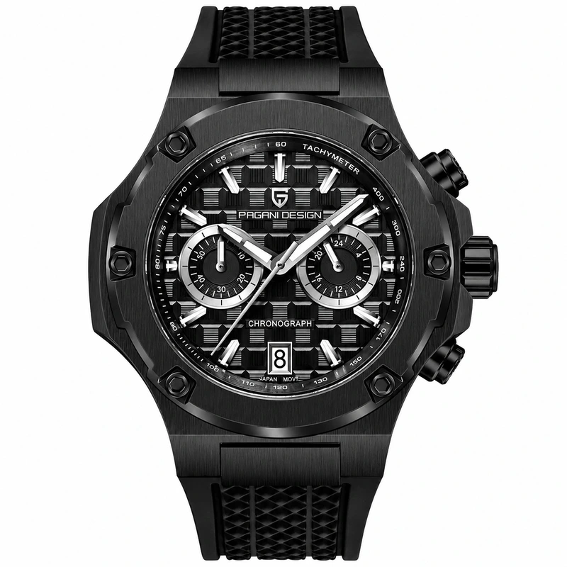 Наручний годинник Pagani Design PD-YS032 Rubber Black