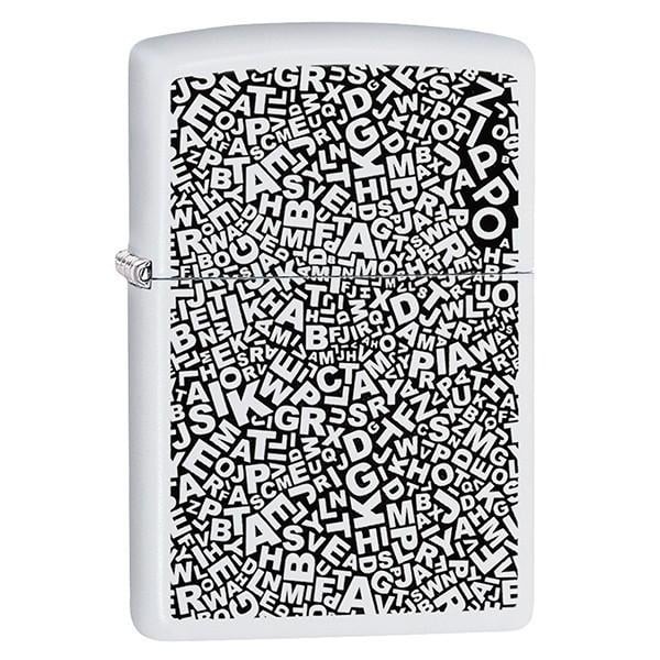 Зажигалка ZIPPO 214 PF20 ZL ScatteRed Letters