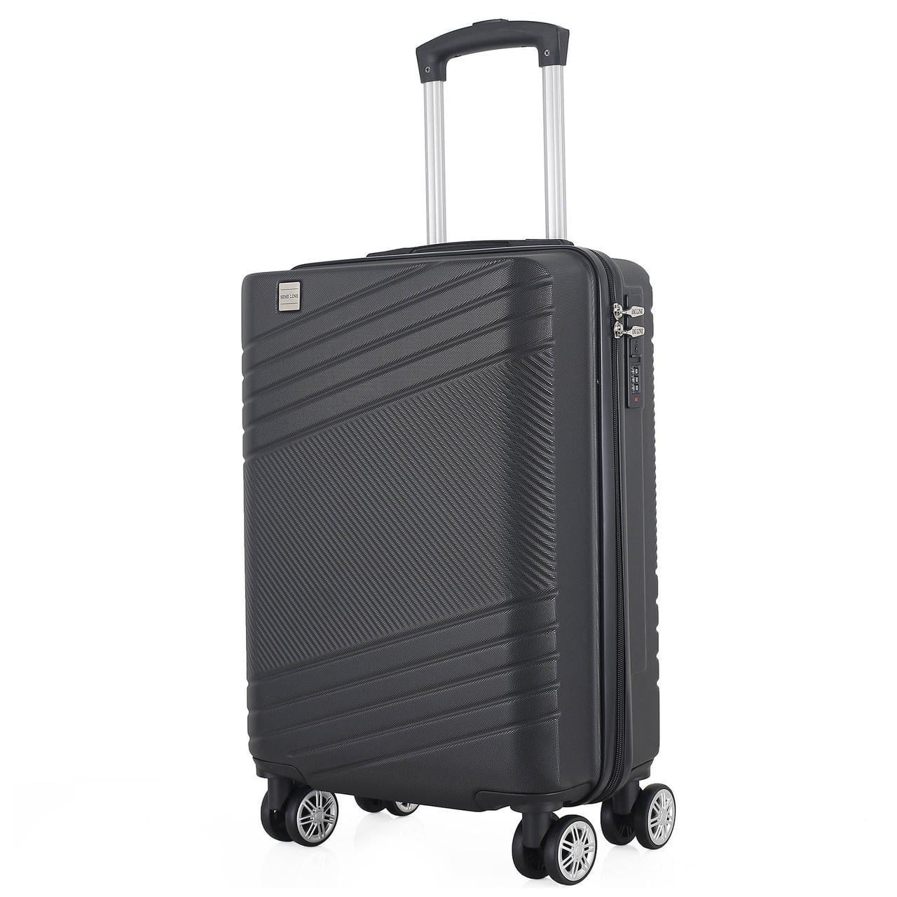 Чемодан SEMI LINE 20" S Black (T5789-1)