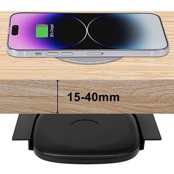 Зарядка беспроводная скрытая Invisible XE40 40 мм 10W (1877463515)