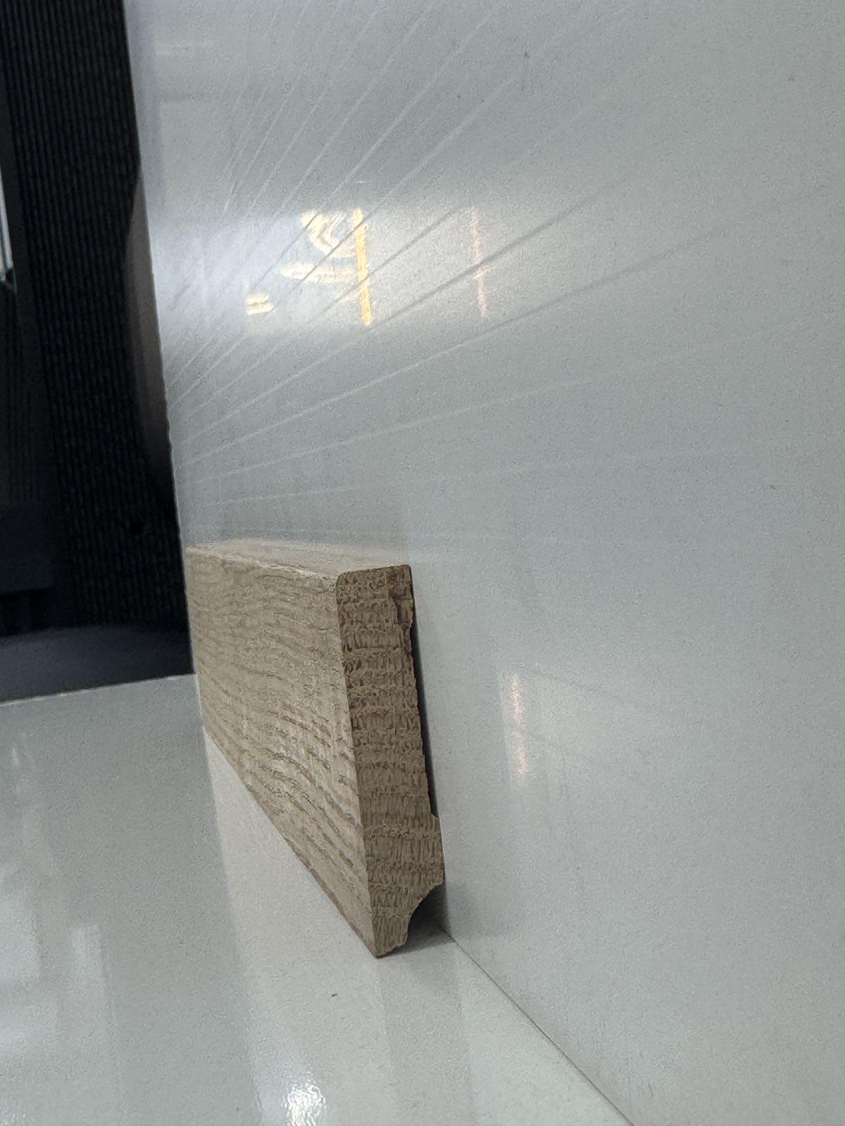 Плінтус дерев'яний із дуба Елеганс під фарбування 58х12 мм (29954666) - фото 3 Плінтус дерев'яний із дуба Елеганс під фарбування 58х12 мм (29954666) - фото 3