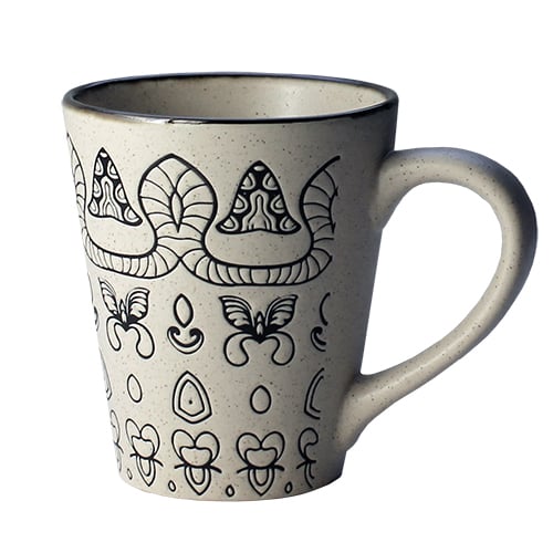 Чашка LOS’K Butterfly Forest 360 мл Cream (L0420-43B-003-M4)