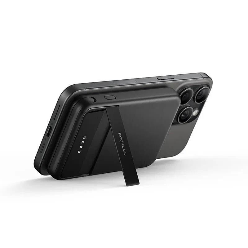 Повербанк магнитный EcoFlow RAPID 5000 мА/ч Qi2 USB-C PD3.0 Black (12af66c5) - фото 3