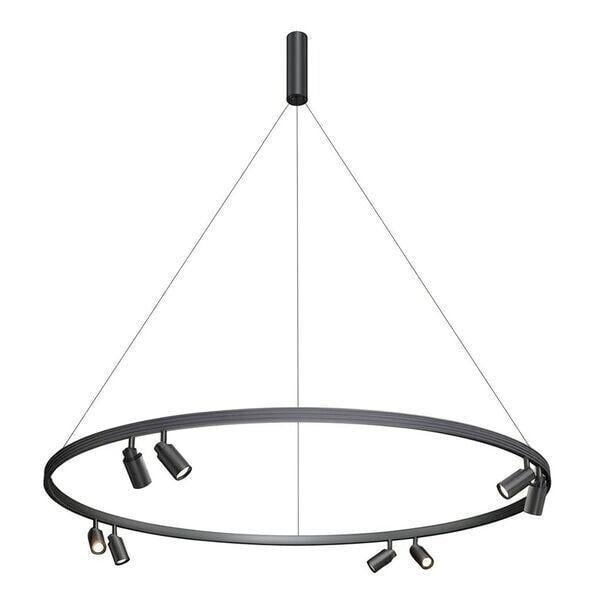 Люстра Kloodi KD-RGLL SPOT-8 1400 3K BK Ring Giza Ball 5 Вт 3200 лм 3000K