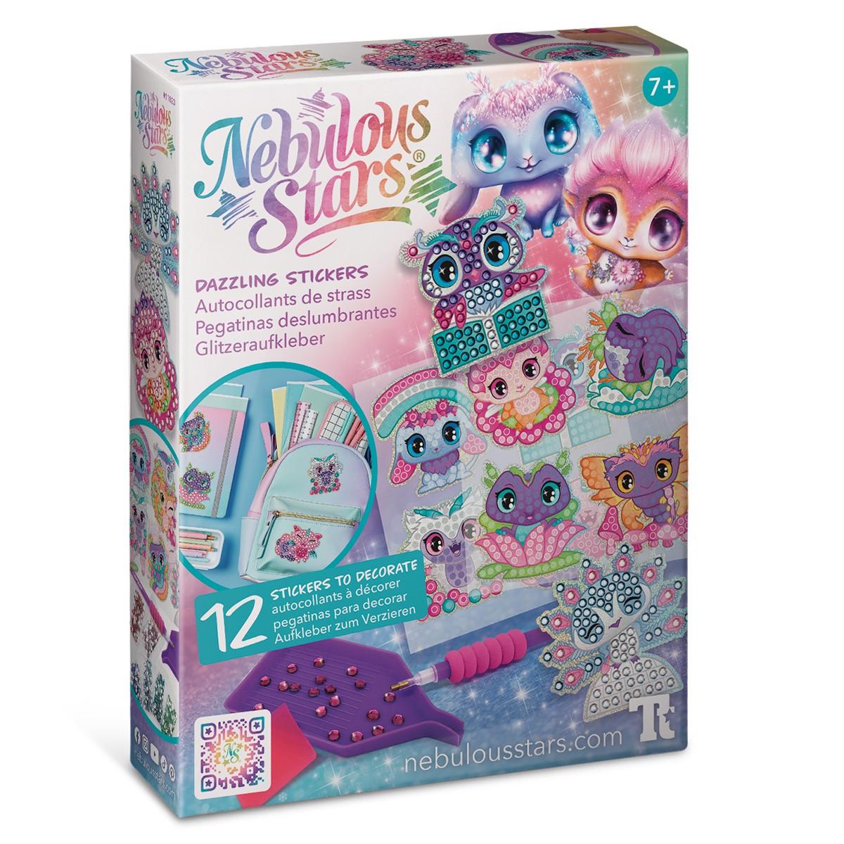 Набор для создания стикеров с алмазной мозаикой Космические любимцы (26433928)