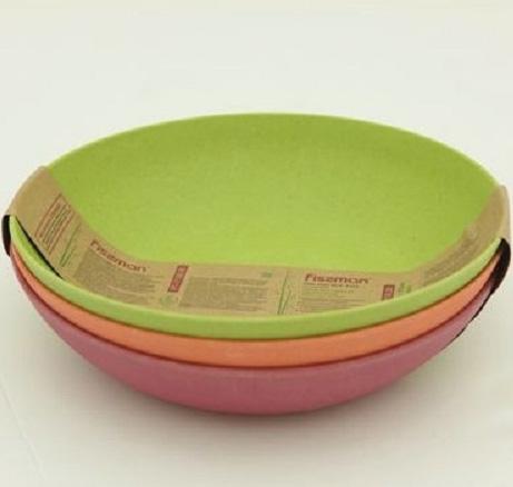 Набор глубоких блюд Fissman Fiber 3 шт. 20 см - фото 2