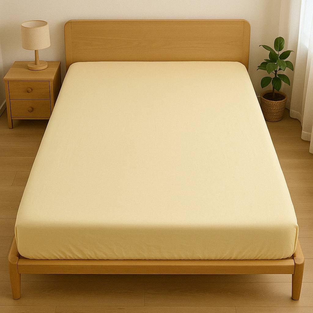 Простынь Solid Beige на резинке безь 140х200 см (G-1804beige/x140) Простынь Solid Beige на резинке безь 140х200 см (G-1804beige/x140)