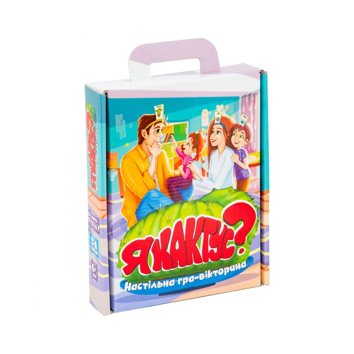 Настольная игра Strateg Я кактус Разноцветный (SR-113-N-583)