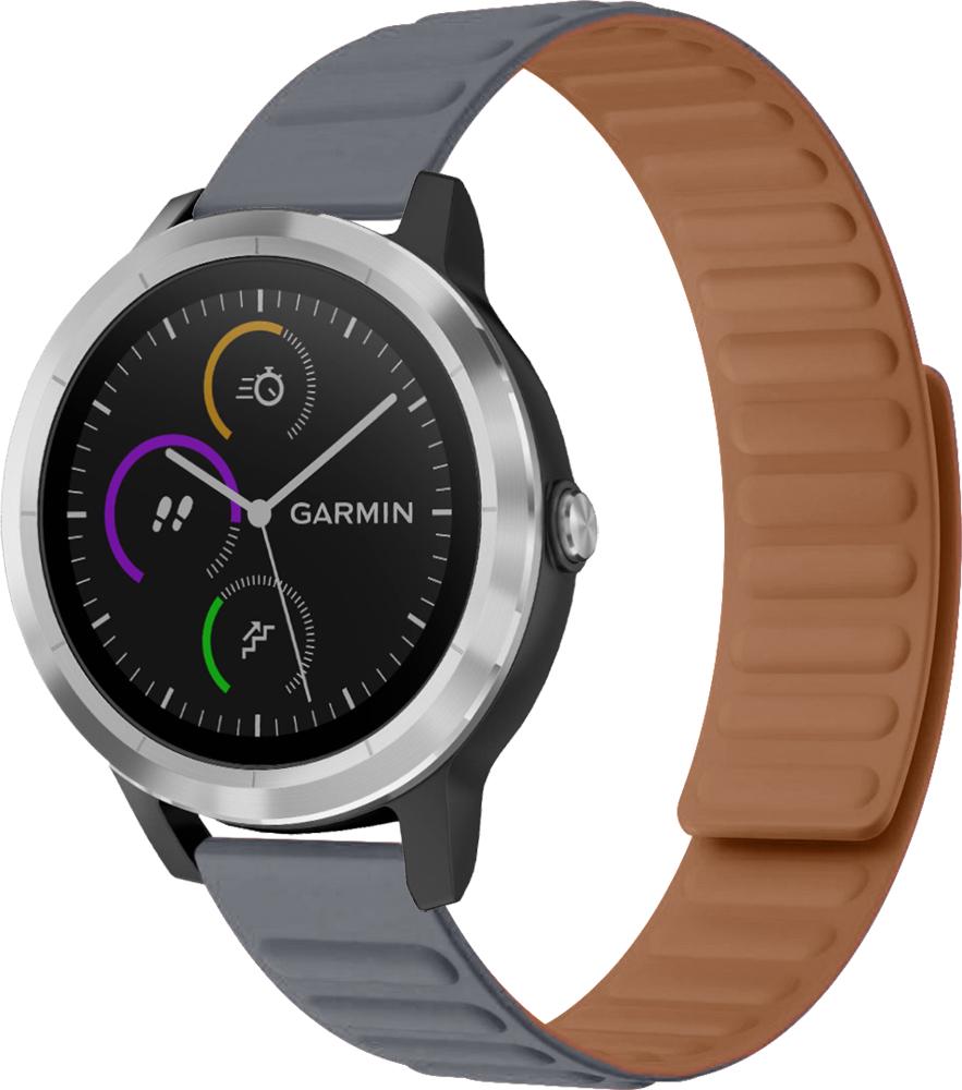 Ремешок Magneter для Garmin Vivoactive 3 Grey (26609-33)