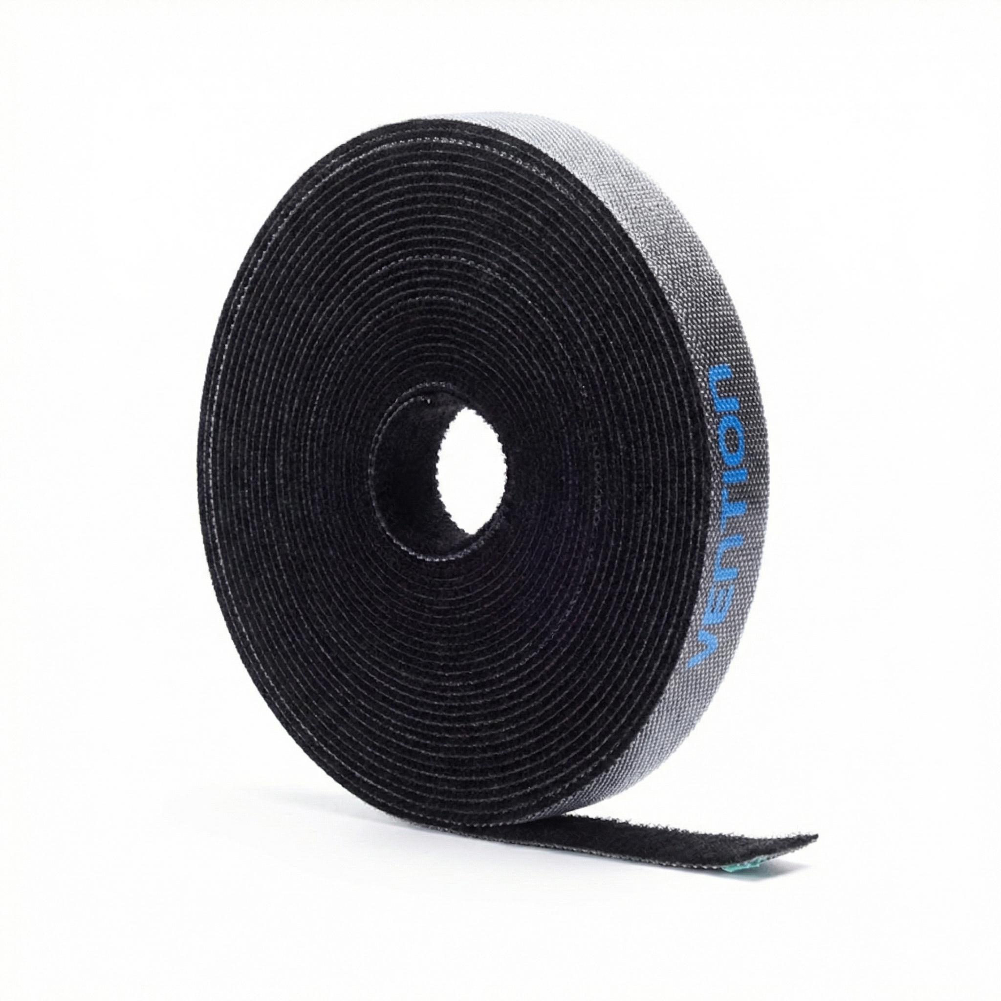 Стрічка-липучка для кабелів Vention 2 м х 11 мм Чорний (KAABH)